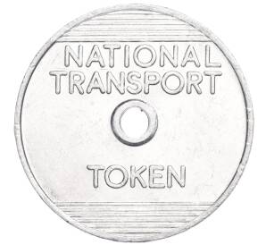Национальный транспортный жетон «3 пенса» Великобритания