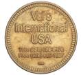 Жетон «Val's International USA — Аренда и продажа видео игр из США» (Артикул K11-119712)