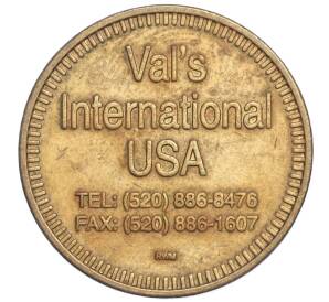 Жетон «Val's International USA — Аренда и продажа видео игр из США»