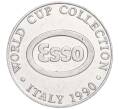 Рекламный жетон «Esso — Джим Лейтон (Шотландия — коллекция Кубка мира)» 1990 года Великобритания (Артикул K11-119722)