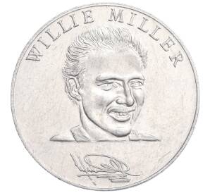 Рекламный жетон «Esso — Вилли Миллер (Шотландия — коллекция Кубка мира)» 1990 года Великобритания