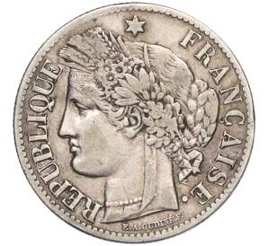 2 франка 1895 года А Франция — Фото №2