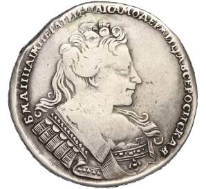 1 рубль 1732 года (Заделанное отверстие) — Фото №1