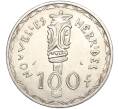 Монета 100 франков 1966 года Новые Гебриды (Артикул K11-119963)
