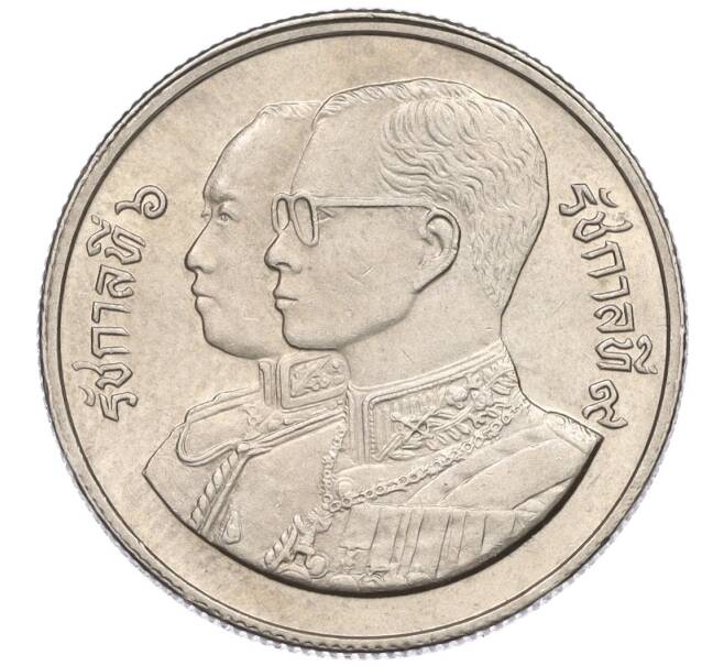 Монета 2 бата 1988 года (BE 2531) Таиланд «72 года Кооперативам Таиланда» (Артикул K11-120002)