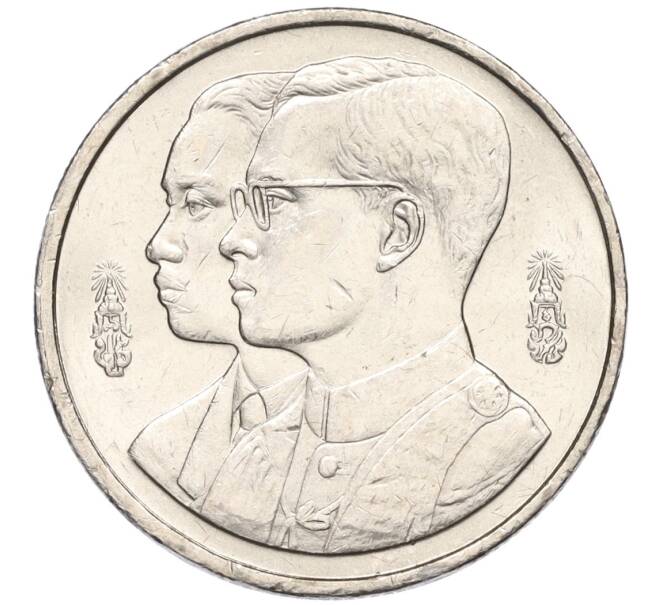 Монета 2 бата 1994 года (BE 2537) Таиланд «60 лет Университету Таммасат» (Артикул K11-120047)