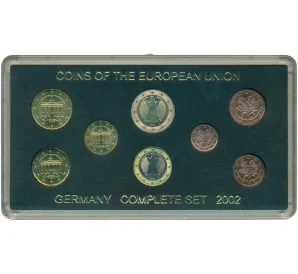 Годовой набор монет евро 2002 года G Германия