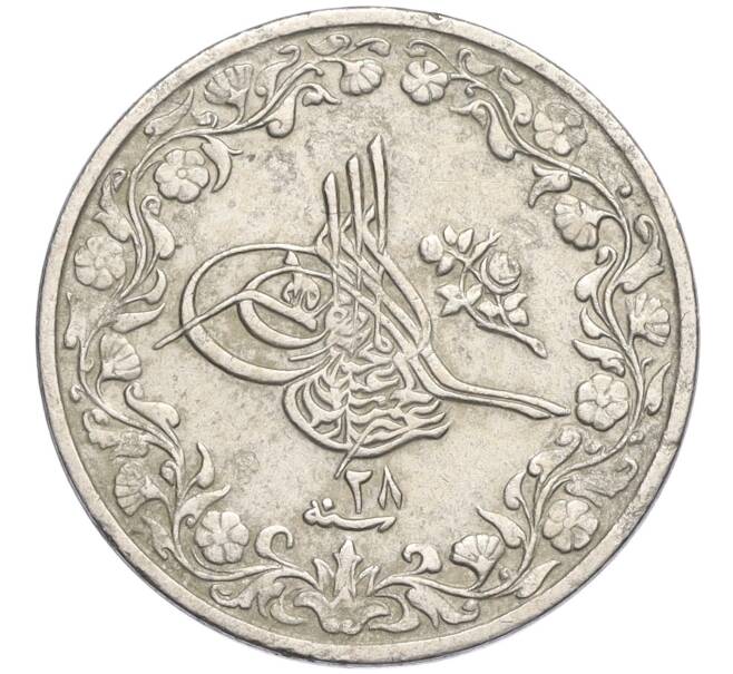 Монета 2/10 кирша 1902 года (AH 1293/28) Египет (Артикул T11-03220)