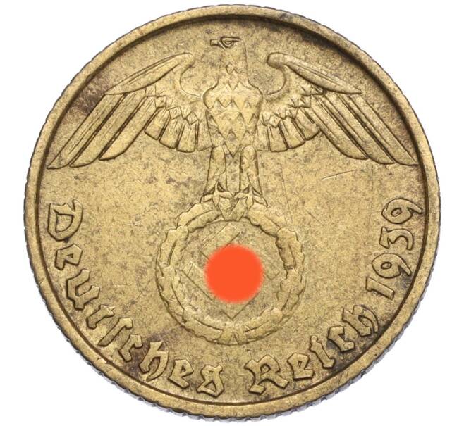 Монета 5 рейхспфеннигов 1939 года В Германия (Артикул T11-03224)