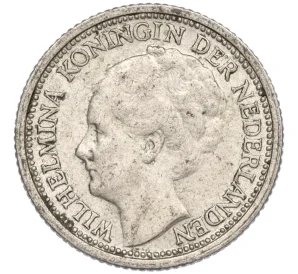 10 центов 1937 года Нидерланды