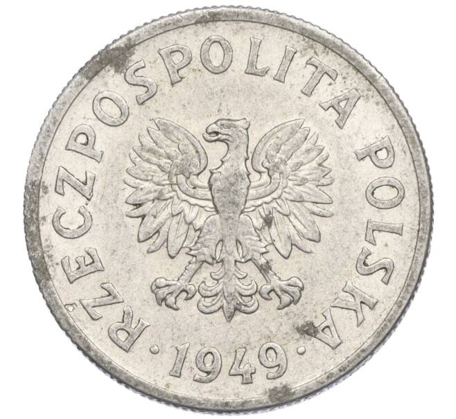 Монета 50 грошей 1949 года Польша (Артикул K11-120788)
