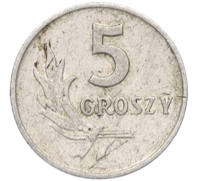 Монета 5 грошей 1962 года Польша (Артикул K11-120939)