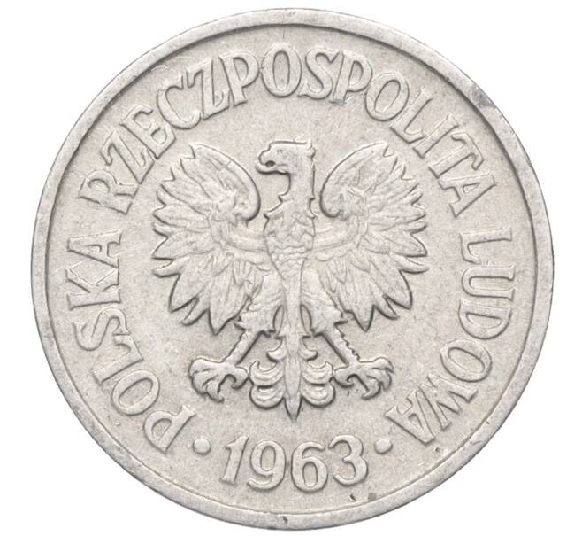Монета 10 грошей 1963 года Польша (Артикул K11-120942)