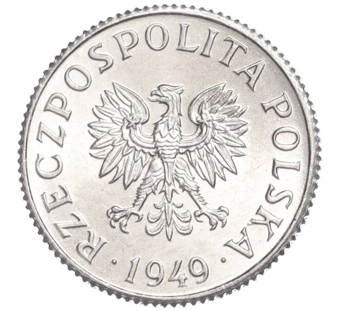 Монета 1 грош 1949 года Польша (Артикул K11-120978)