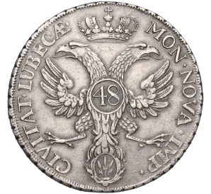 48 шиллингов (талер) 1752 года Любек