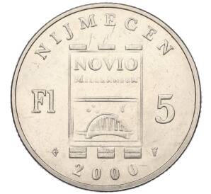 Монетовидный жетон «5 флоринов — Новое тысячелетие» 1998 года Нидерланды