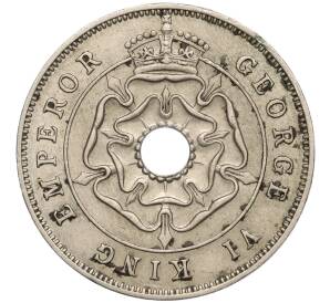 1 пенни 1938 года Южная Родезия