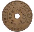 Монета 1 пенни 1942 года Южная Родезия (Артикул K11-121325)