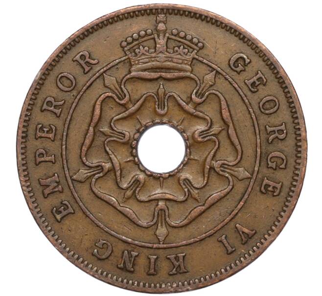 Монета 1 пенни 1942 года Южная Родезия (Артикул K11-121326)