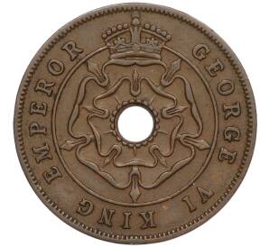 1 пенни 1947 года Южная Родезия