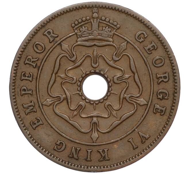 Монета 1 пенни 1947 года Южная Родезия (Артикул K11-121329)