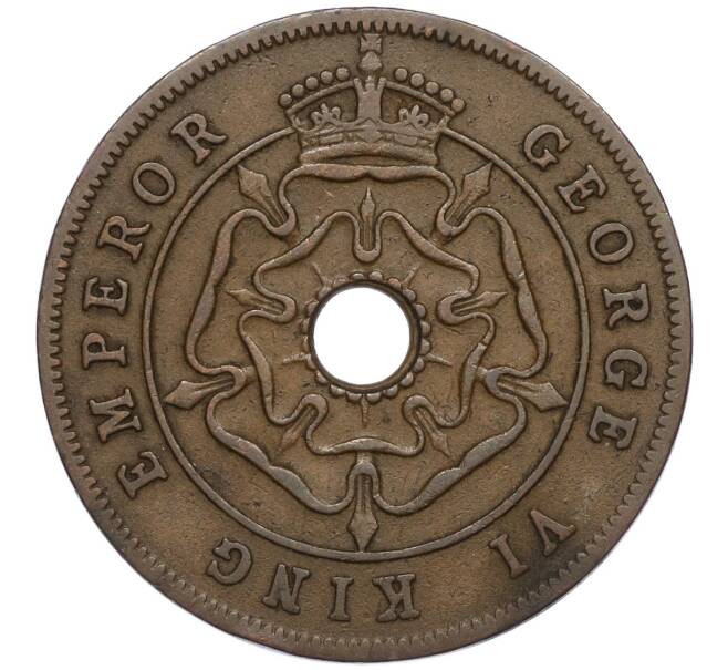 Монета 1 пенни 1947 года Южная Родезия (Артикул K11-121331)