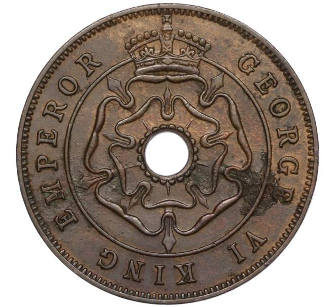 Монета 1 пенни 1947 года Южная Родезия (Артикул K11-121332)