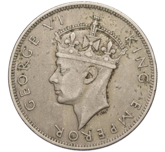 Монета 1/2 кроны 1947 года Южная Родезия (Артикул K11-121355)