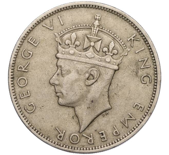 Монета 1/2 кроны 1947 года Южная Родезия (Артикул K11-121357)
