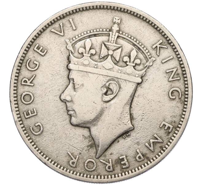 Монета 1/2 кроны 1947 года Южная Родезия (Артикул K11-121359)