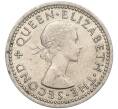 Монета 3 пенса 1957 года Родезия и Ньясаленд (Артикул K11-121387)