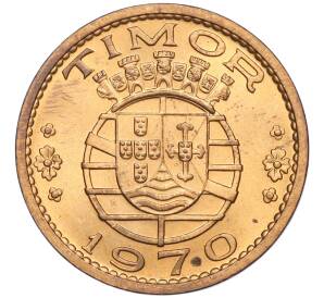 1 эскудо 1970 года Португальский Тимор — Фото №1
