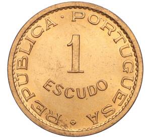 1 эскудо 1970 года Португальский Тимор — Фото №2