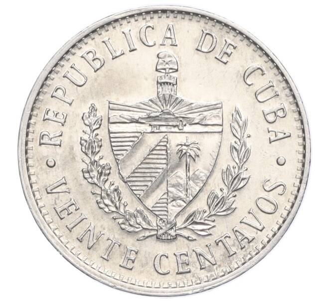 Монета 20 сентаво 1980 года Куба (Артикул K11-121438)