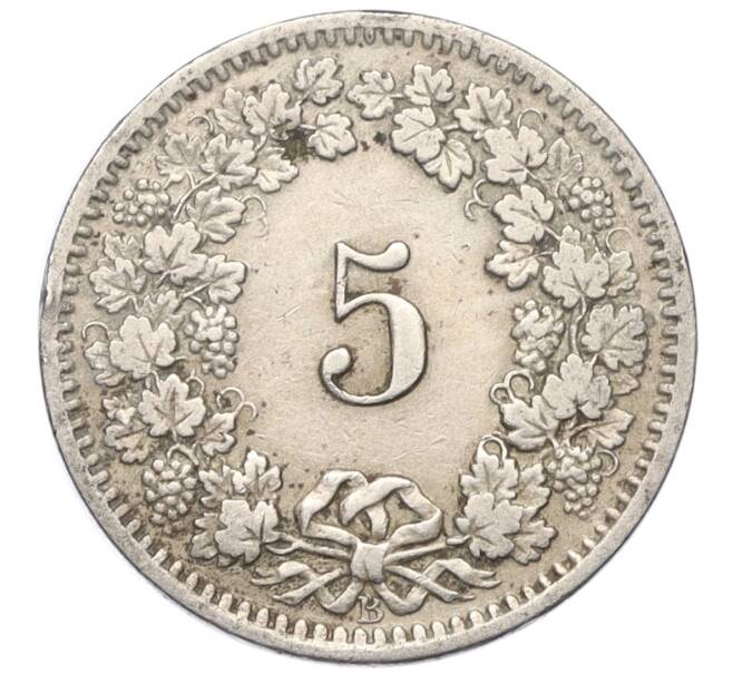 Монета 5 раппенов 1913 года Швейцария (Артикул K11-121441)