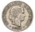Монета 5 раппенов 1914 года Швейцария (Артикул K11-121444)