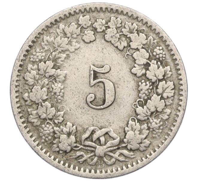 Монета 5 раппенов 1914 года Швейцария (Артикул K11-121448)