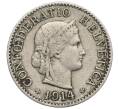 Монета 5 раппенов 1914 года Швейцария (Артикул K11-121455)