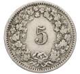 Монета 5 раппенов 1914 года Швейцария (Артикул K11-121457)