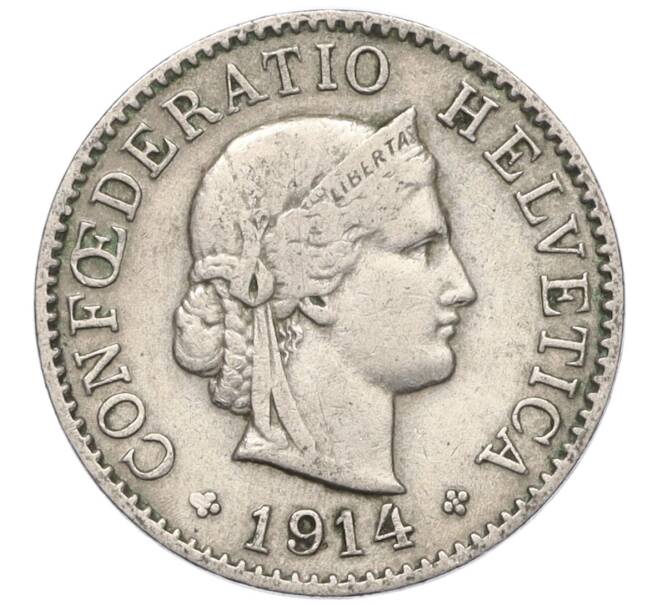 Монета 5 раппенов 1914 года Швейцария (Артикул K11-121460)