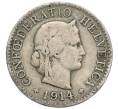 Монета 5 раппенов 1914 года Швейцария (Артикул K11-121463)