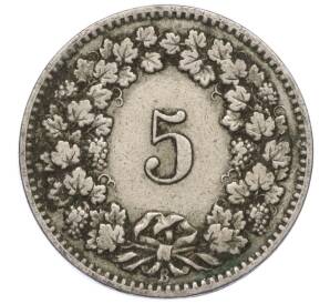 5 раппенов 1911 года Швейцария — Фото №2