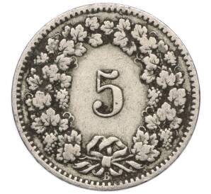5 раппенов 1911 года Швейцария