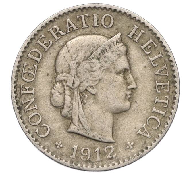 Монета 5 раппенов 1912 года Швейцария (Артикул K11-121498)