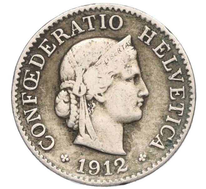 Монета 5 раппенов 1912 года Швейцария (Артикул K11-121506)