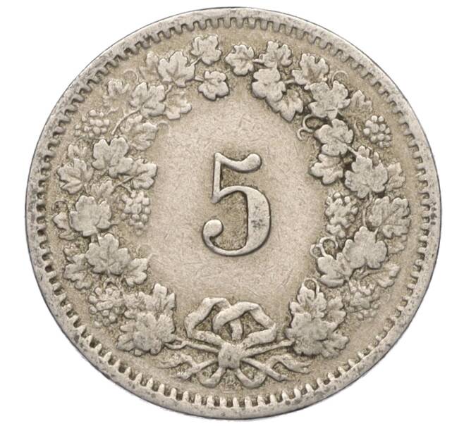 Монета 5 раппенов 1913 года Швейцария (Артикул K11-121510)