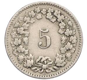 5 раппенов 1913 года Швейцария