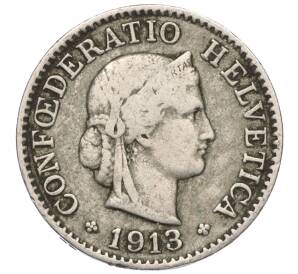 5 раппенов 1913 года Швейцария — Фото №1