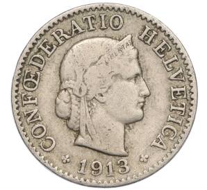 5 раппенов 1913 года Швейцария — Фото №1