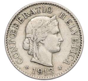 5 раппенов 1913 года Швейцария — Фото №1